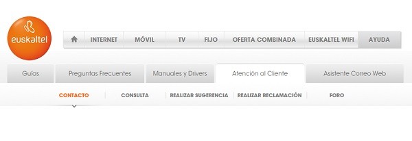 euskaltel atencion al cliente